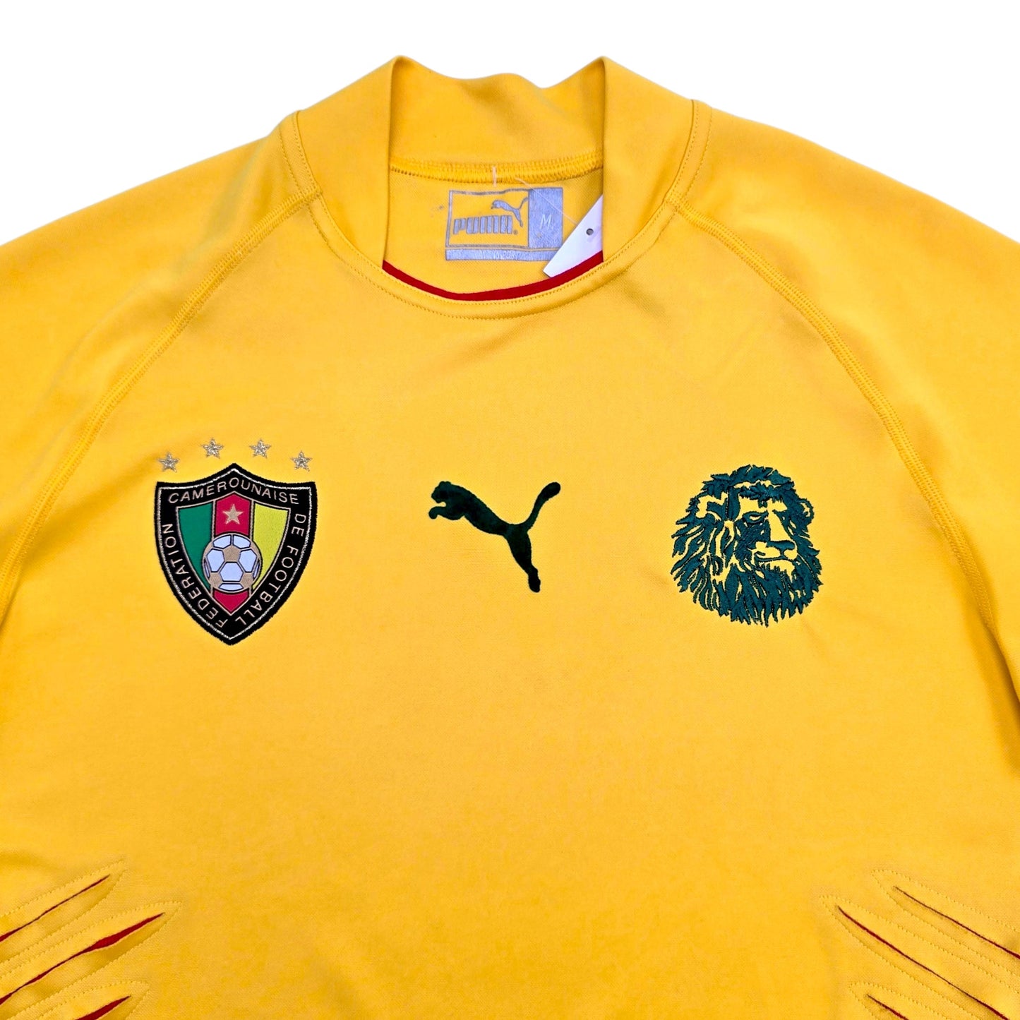 2004/06 Cameroon Away Football Shirt (M) Puma