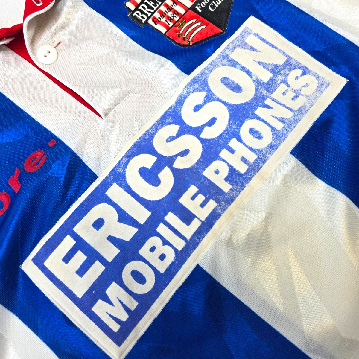 1995/96 Brentford Away Football Shirt (L) Core