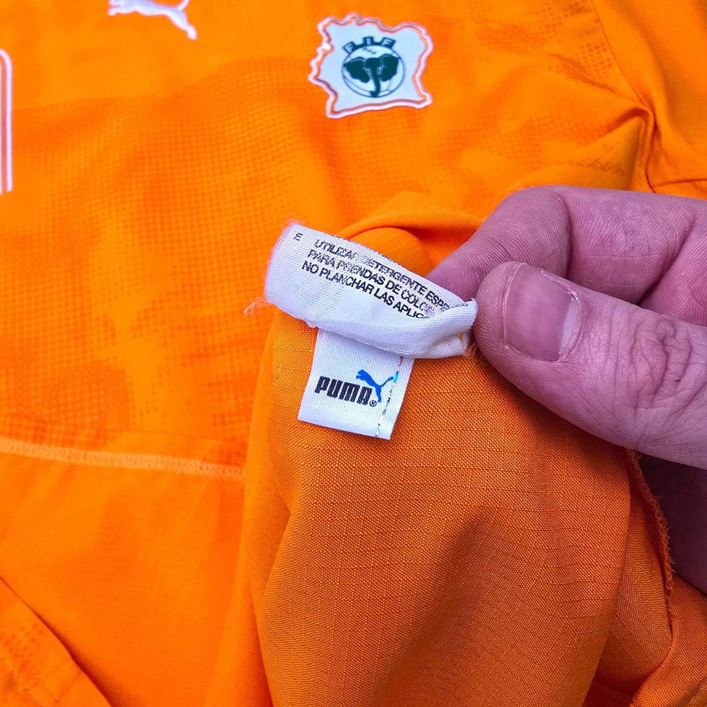 2006/07 Ivory Coast Home Football Shirt (XL) Puma #11 Drogba