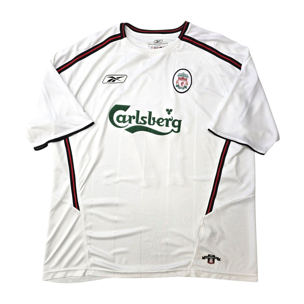 2003/05 Liverpool Away Football Shirt (XL) Reebok #17 Gerrard