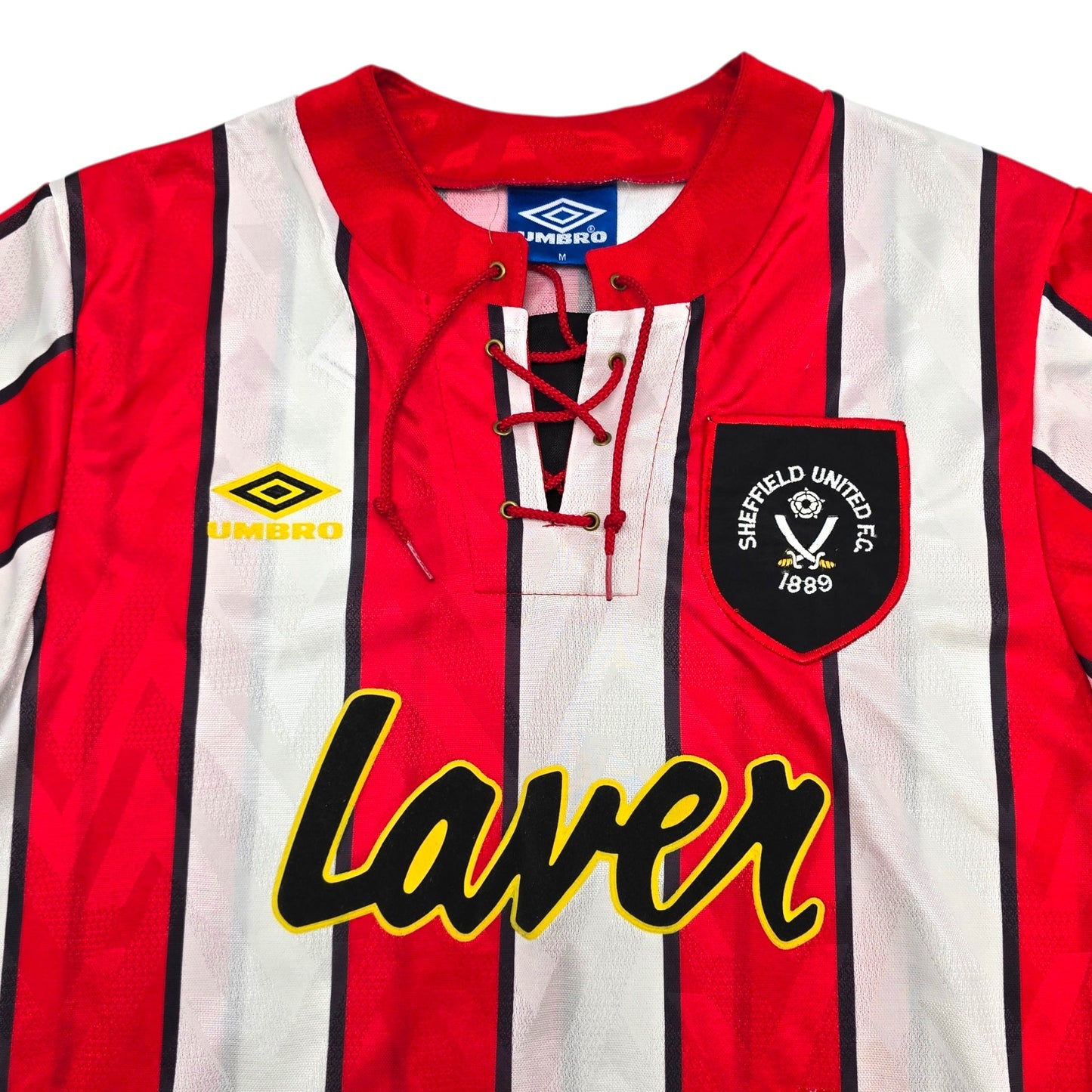 1992/94 Sheffield United Home Football Shirt (M) Umbro