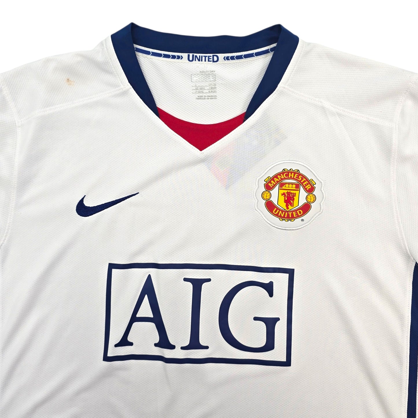 2008/09 Manchester United Away Football Shirt (L) Nike
