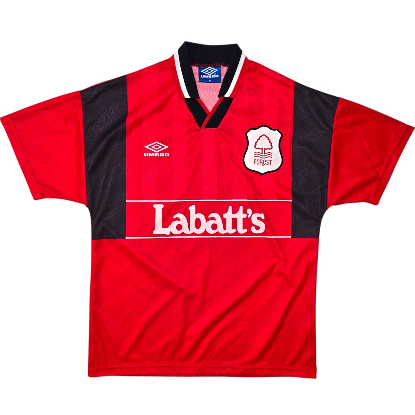 1994/96 Nottingham Forest Home Football Shirt (M) Umbro