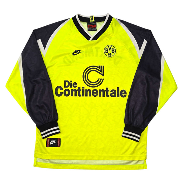 1995/96 Dortmund Home Football Shirt (L) Nike
