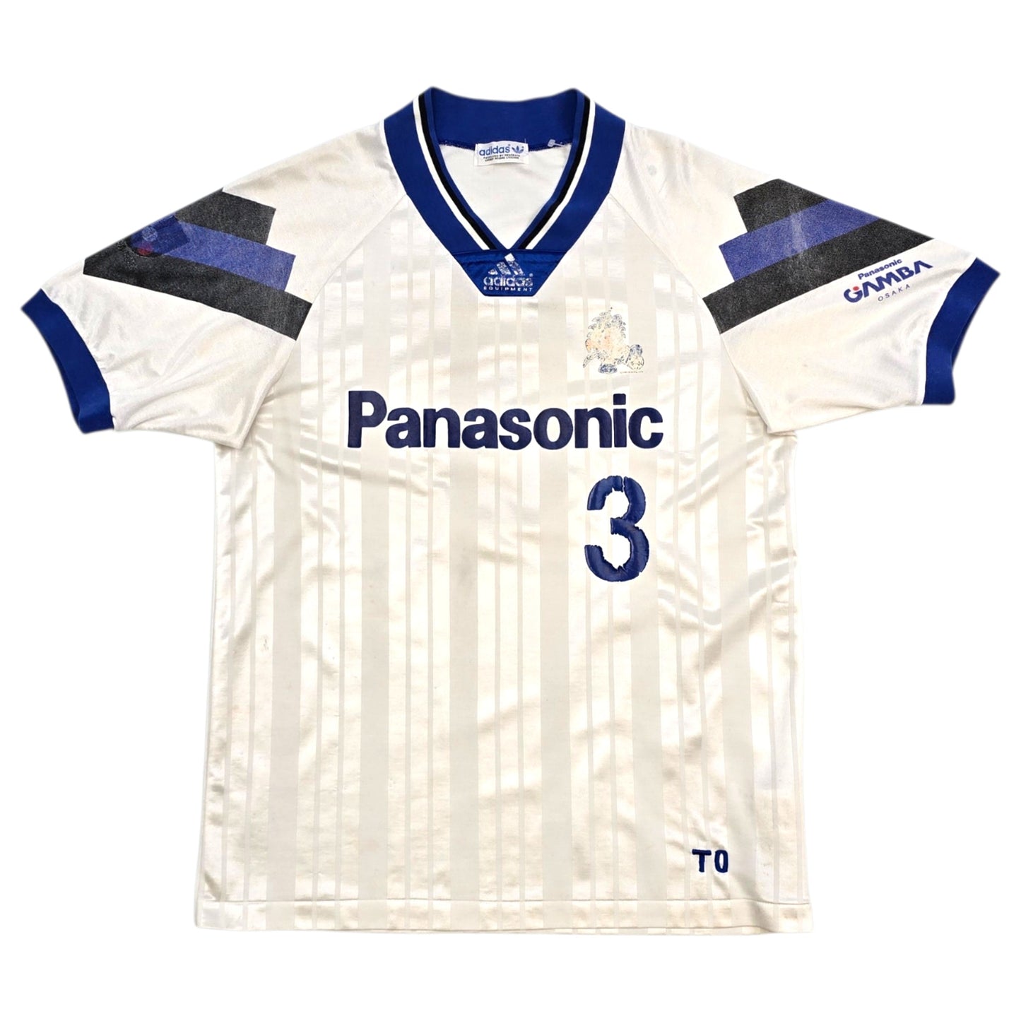 1992/93 Gamba Osaka Away Football Shirt (M) Adidas #3