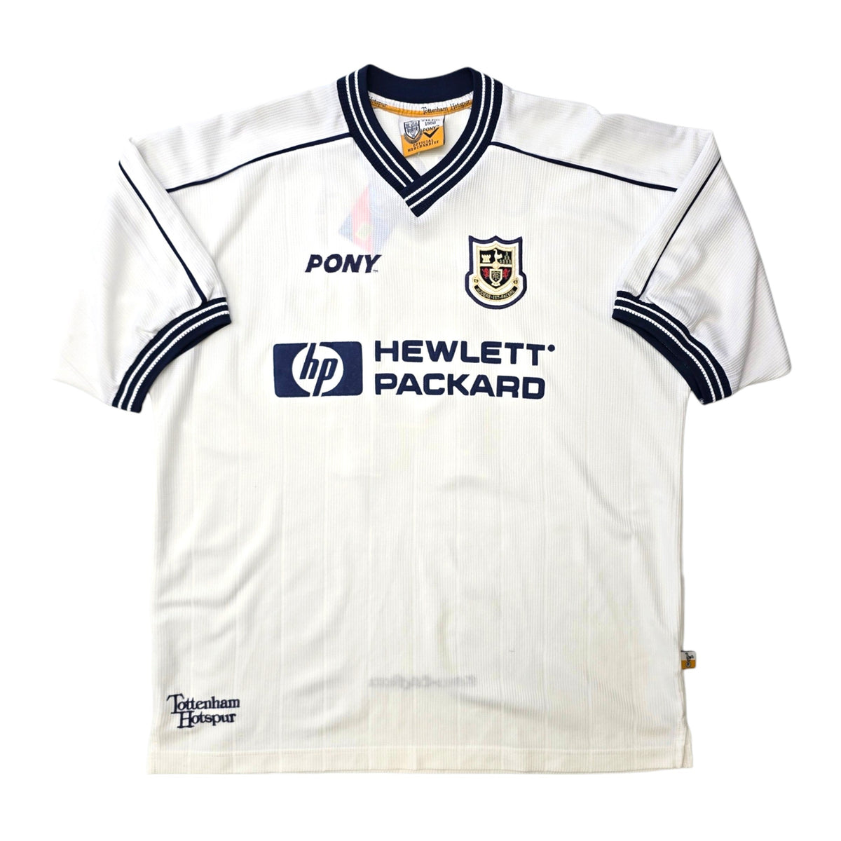 1997/99 Tottenham Hotspur Home Football Shirt (L) PONY #14 Ginola