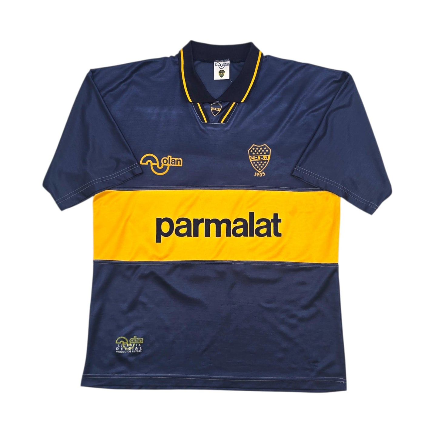 1994/95 Boca Juniors Home Football Shirt (XL) Olan #10 (Maradona)