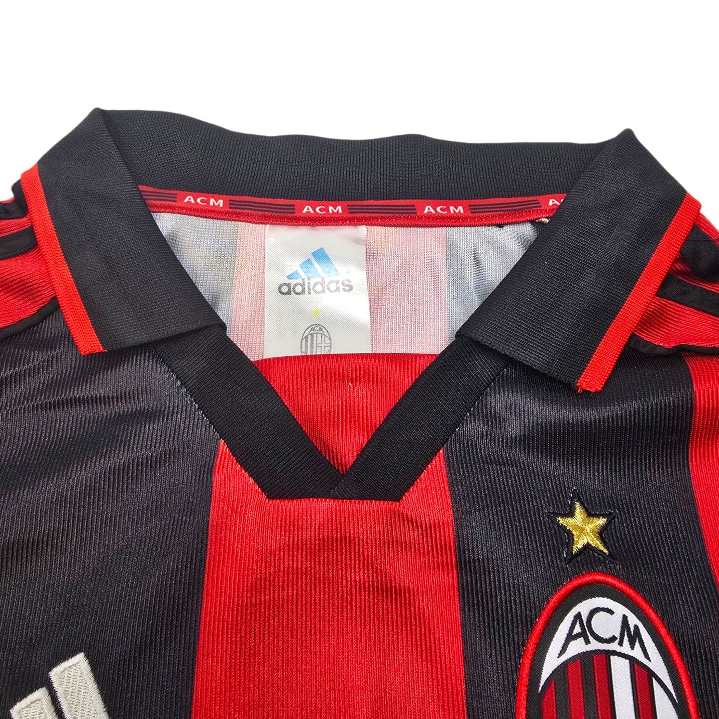 1998/99 AC Milan Home Football Shirt (XL) Adidas