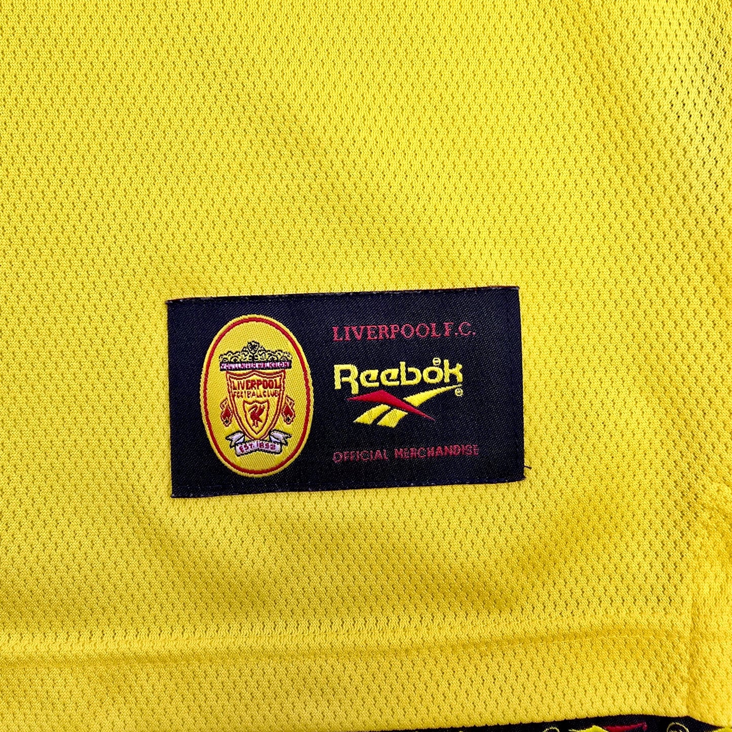 1997/99 Liverpool Away Football Shirt (L) Reebok