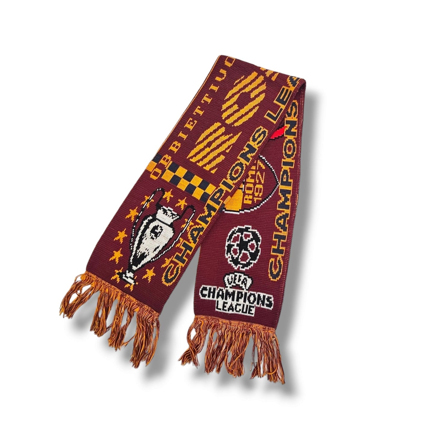 Roma Vintage Football Scarf (2001/02 UEFA Champions League)