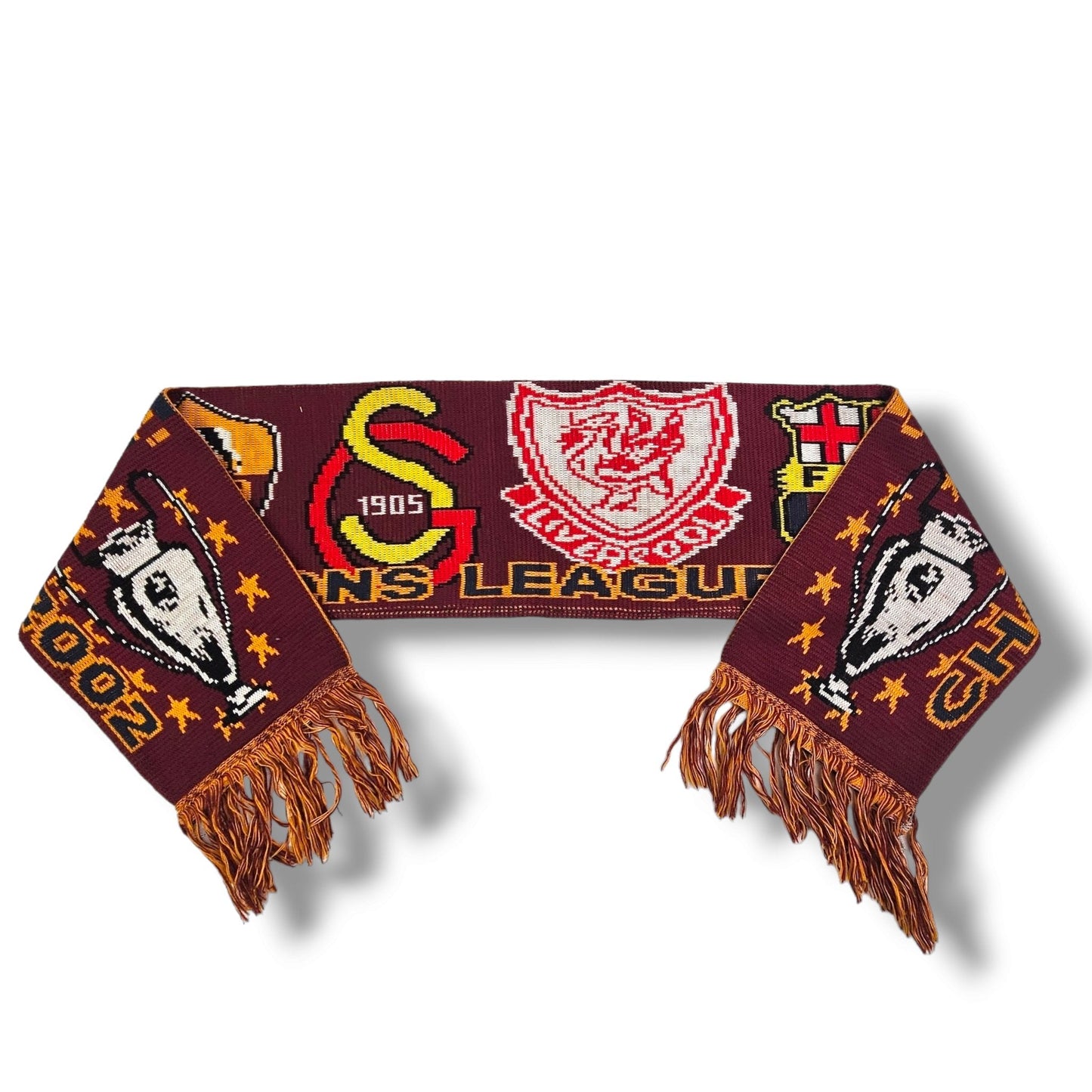 Roma Vintage Football Scarf (2001/02 UEFA Champions League)