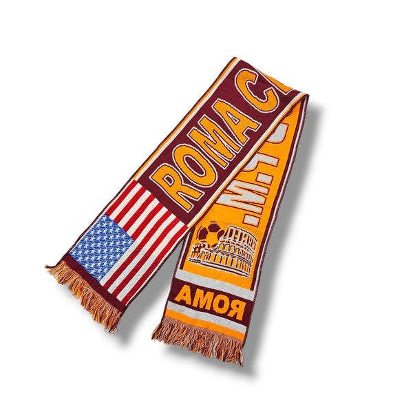Roma Vintage Football Scarf