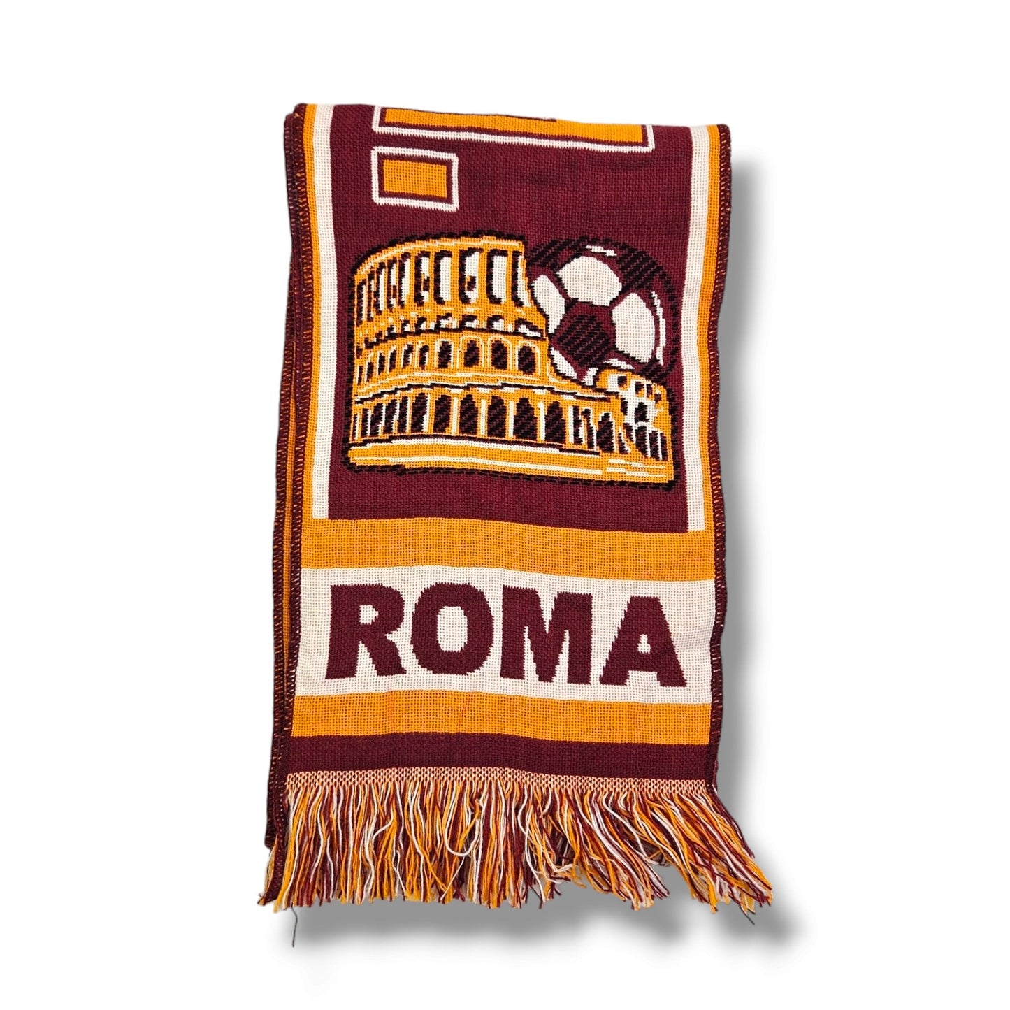 Roma Vintage Football Scarf