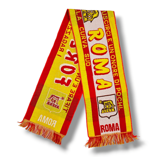 Roma Vintage Football Scarf