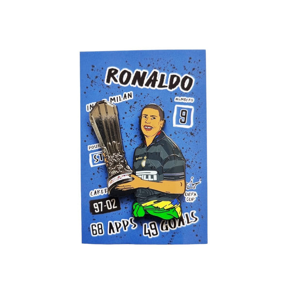 Ronaldo R9 - Inter Milan Football Icon Pin Badge
