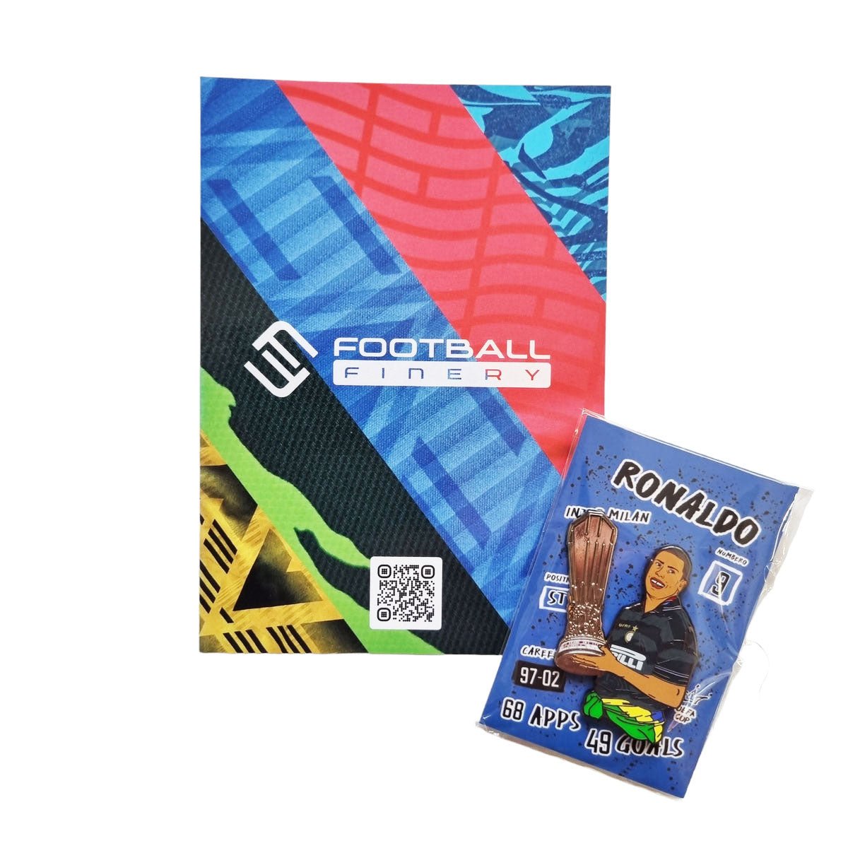 Ronaldo R9 - Inter Milan Football Icon Pin Badge
