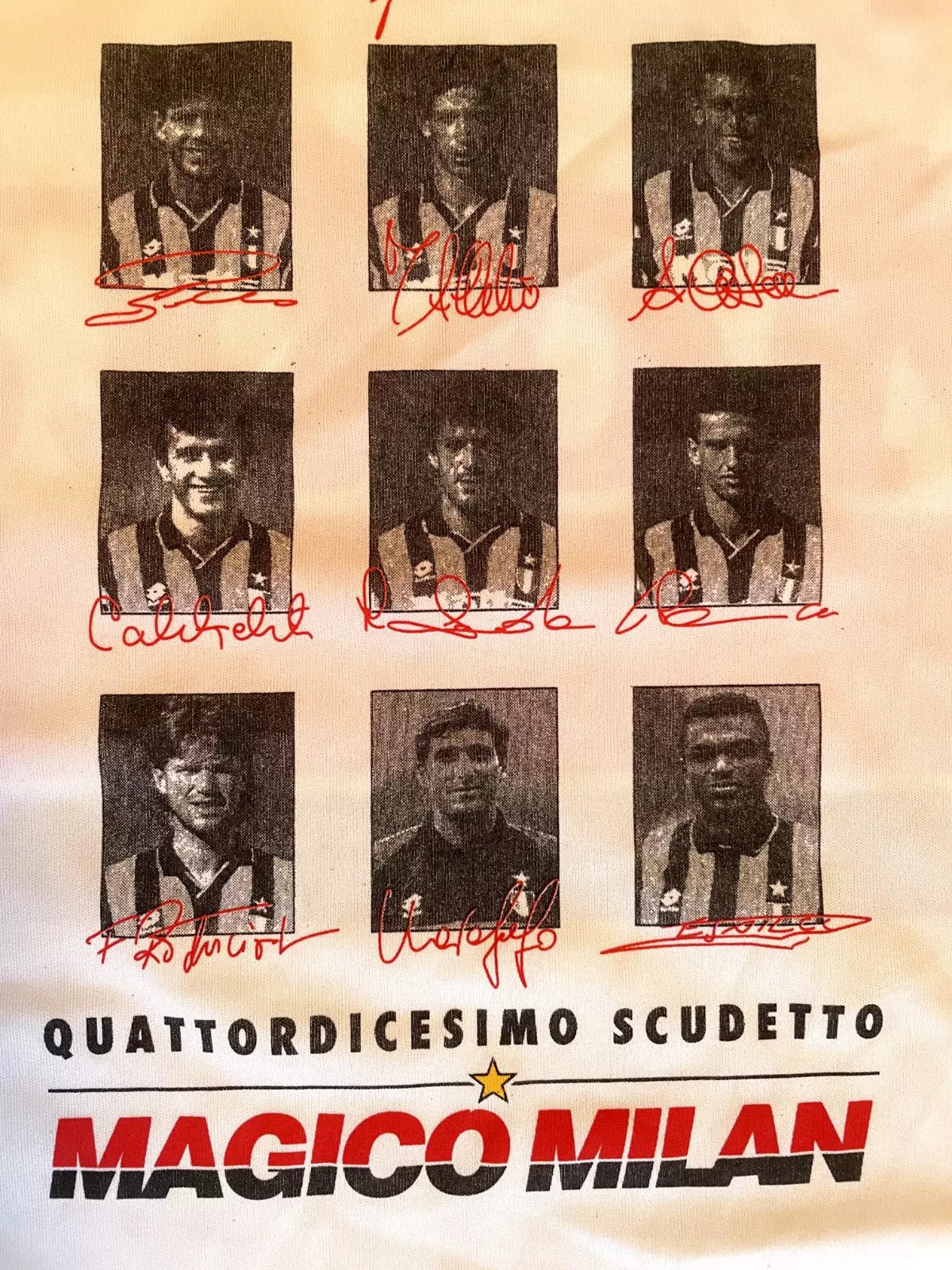 Store Shirt • AC Milan • 1993 • Lotto • Special Scudetto Champions Edition • Size XL