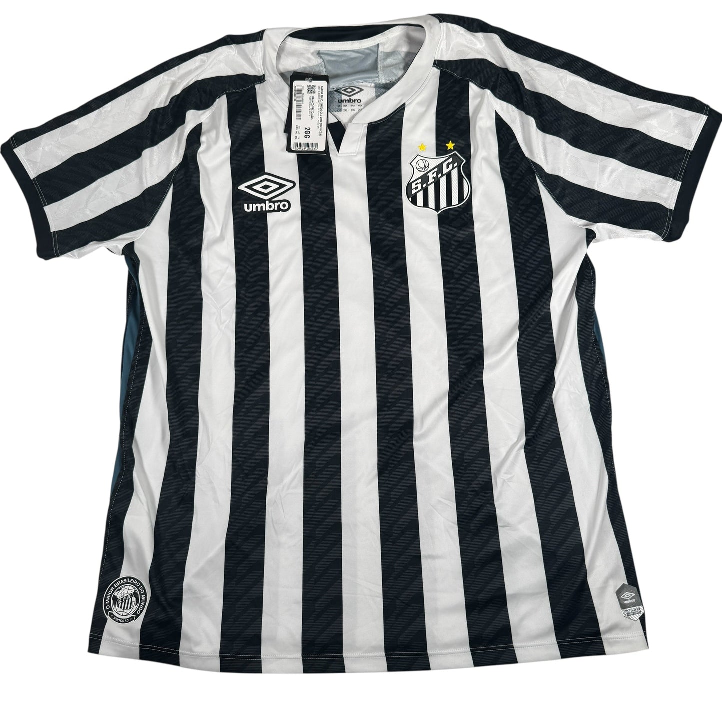 Santos 2020/2021 Away Football Shirt 2XL BNWT