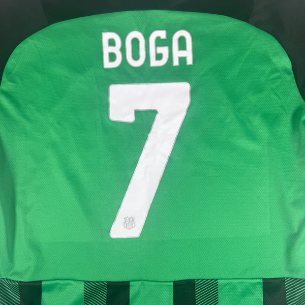 BOGA 7 Sassuolo 2021/2022 Home Football Shirt XL