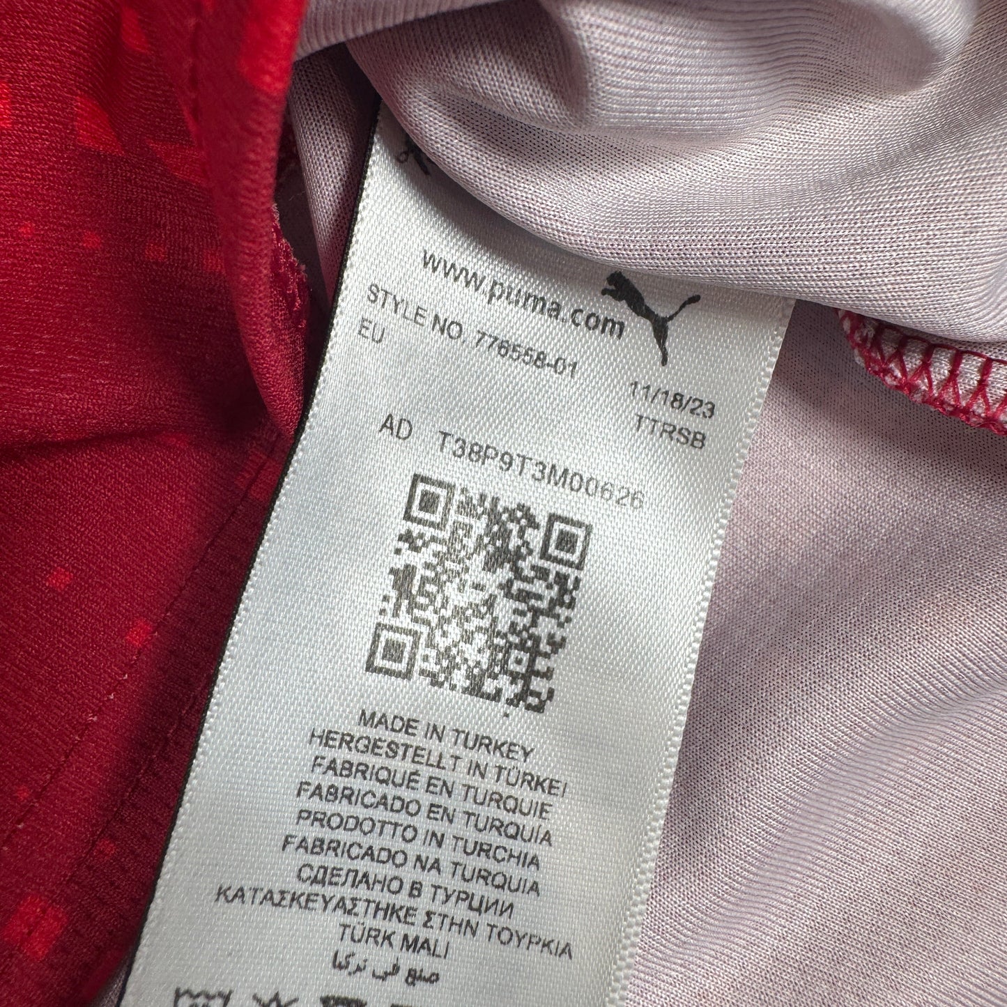 SC Braga 2023/2024 Home Football Shirt Medium