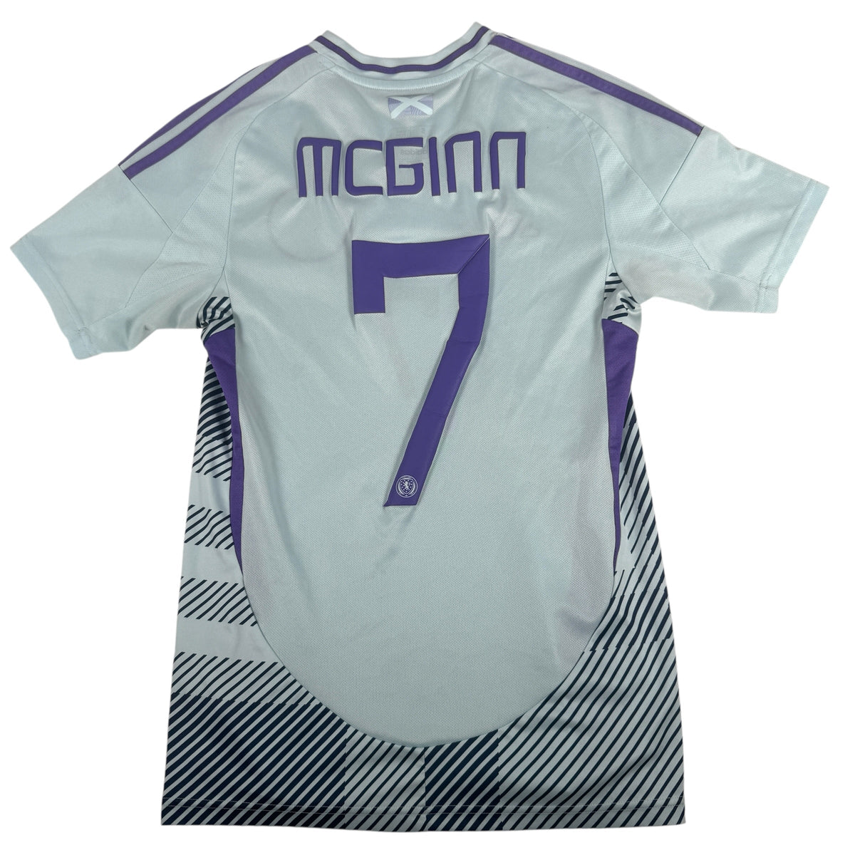 MCGINN 7 Scotland 2024/2025 Away Football Shirt Small