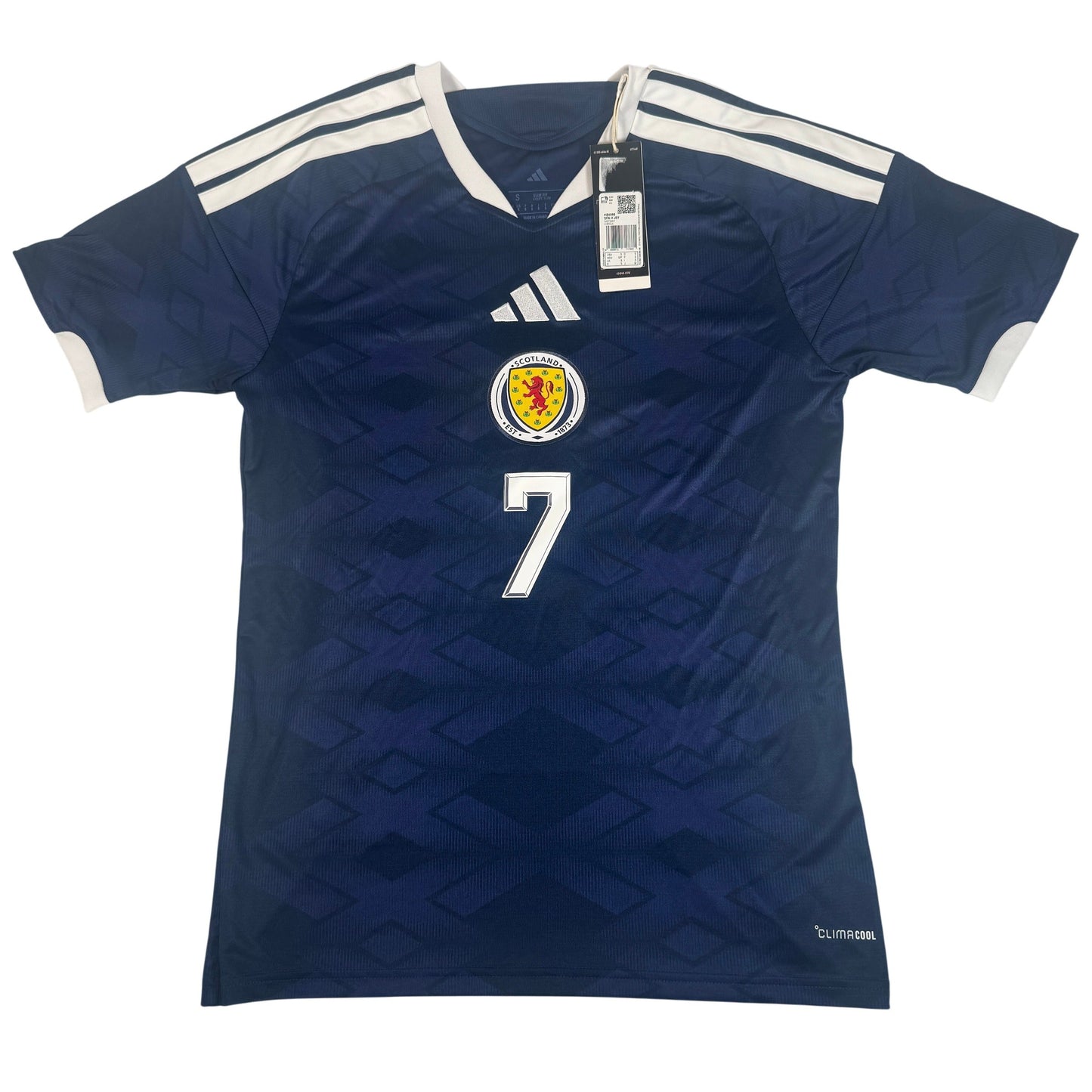 Mcginn 7 Scotland 2026/2027 Home Football Shirt Small BNWT