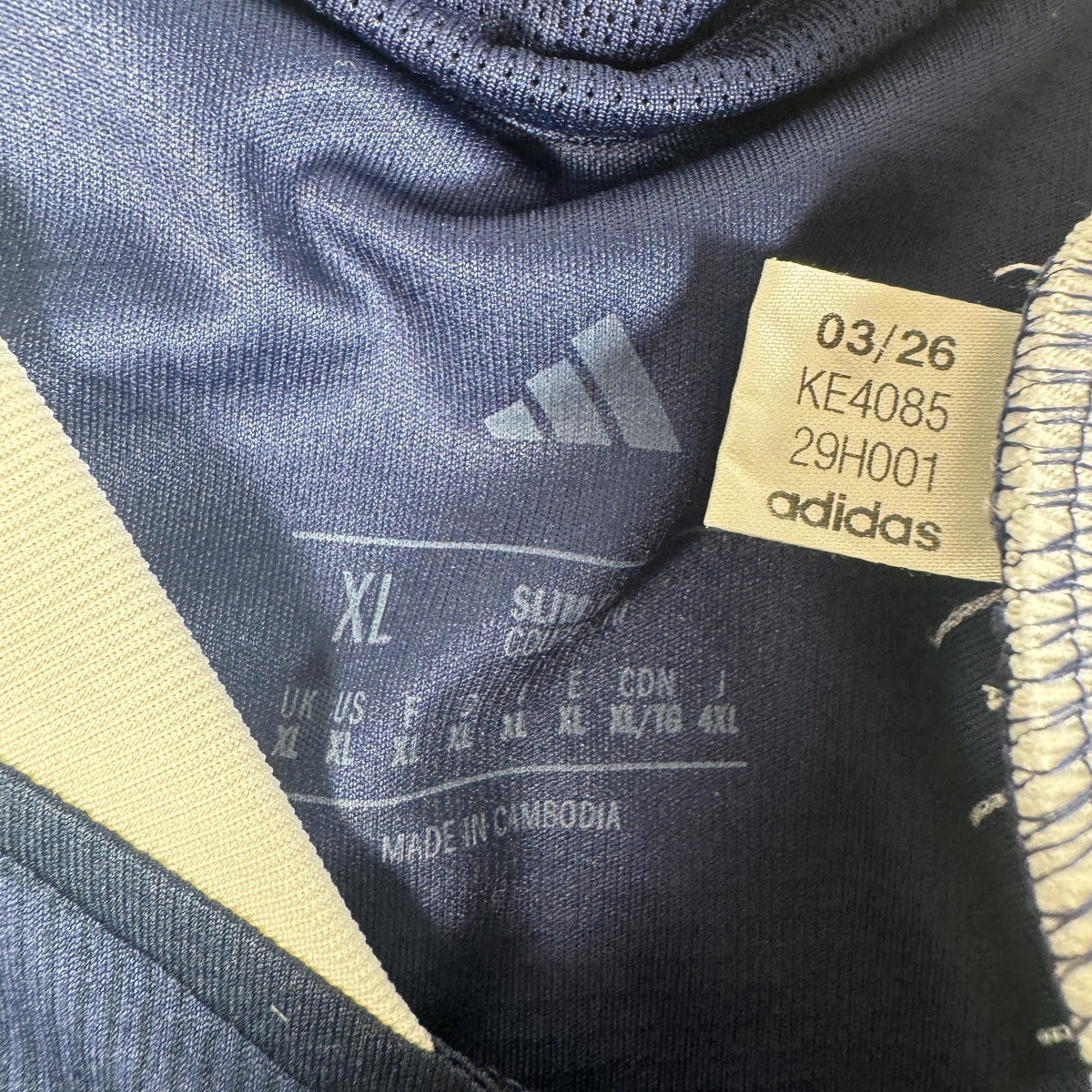 Scotland 2026/2027 Home Football Shirt XL