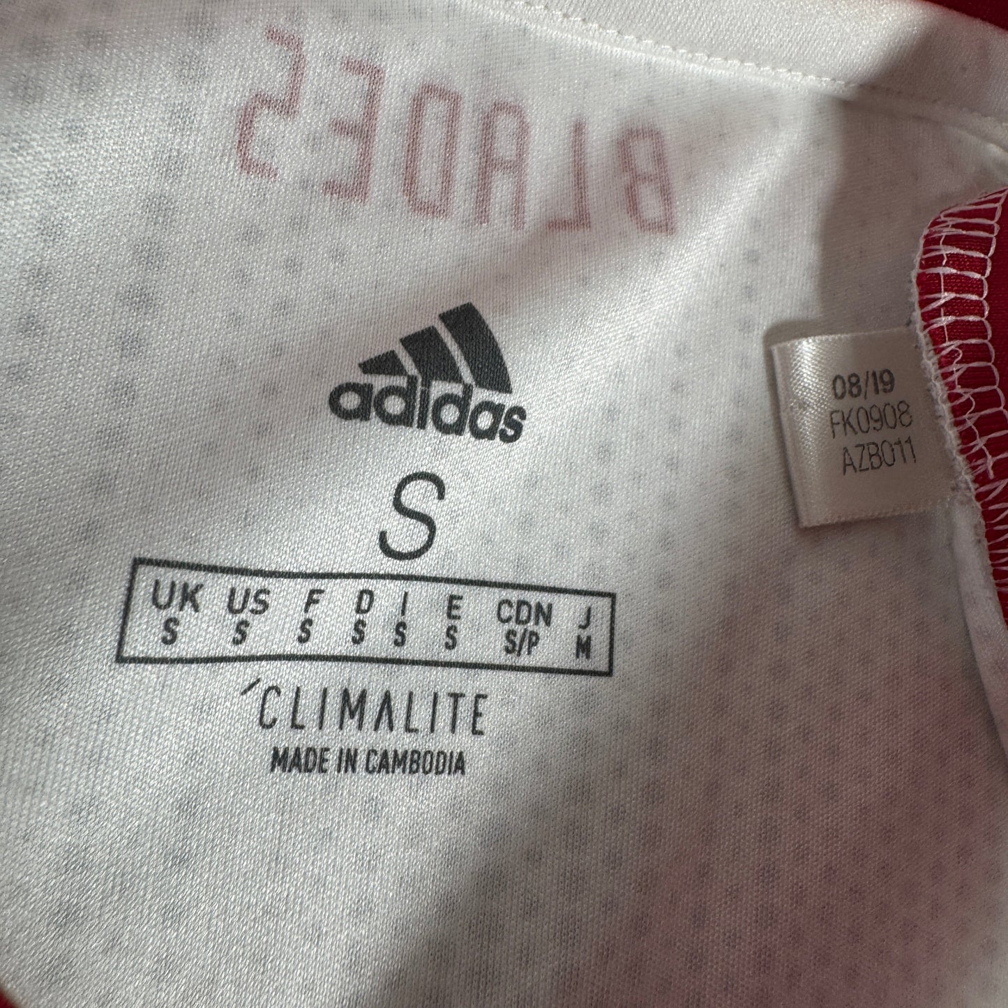 Sheffield United 2019/2020 Away Football Shirt Small