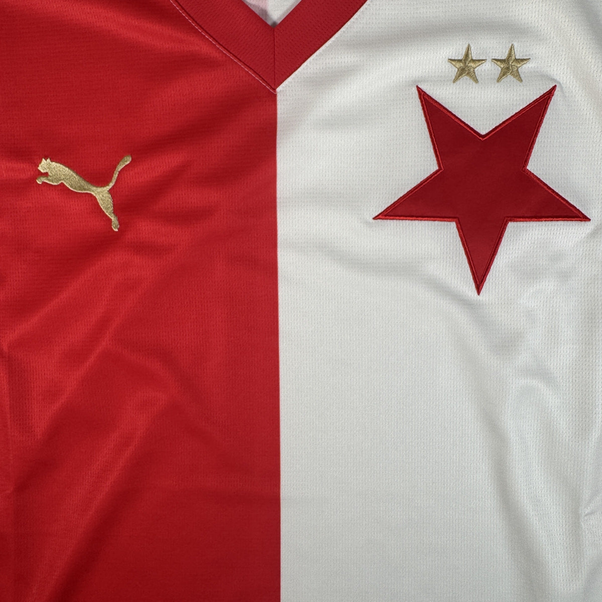 Slavia Prague 2024/2025 Home Football Shirt Large