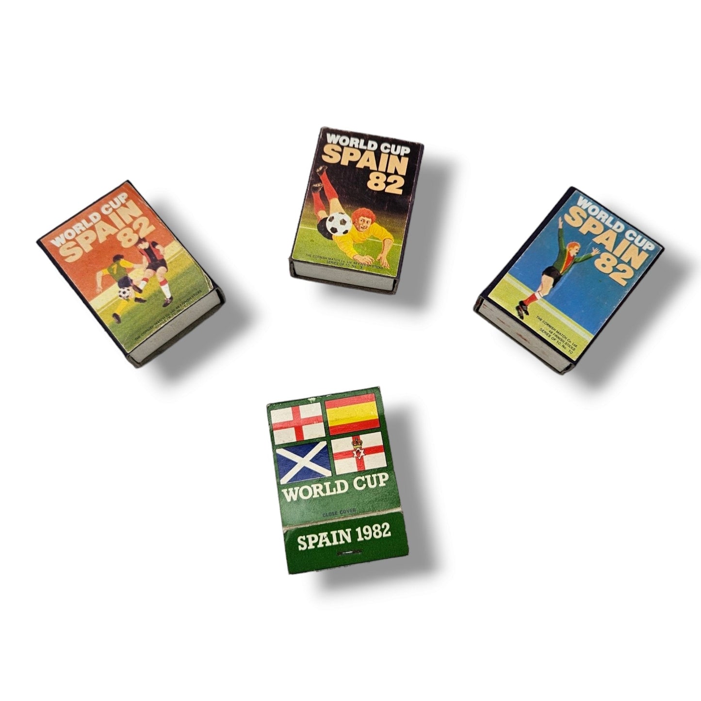 Spain 1982 World Cup Match Box Collection