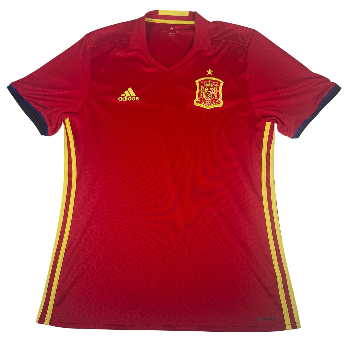 Spain 2016/2017/2018 Home Football Shirt Large