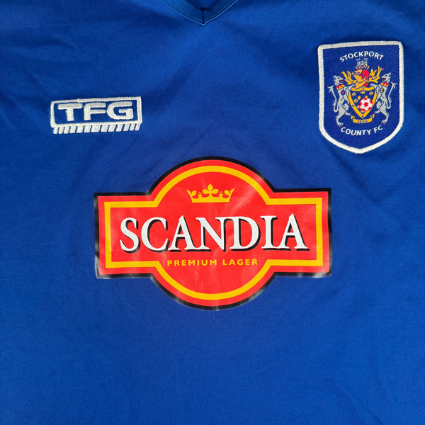 Stockport County 2004/2005/2006 Home Football Shirt Large