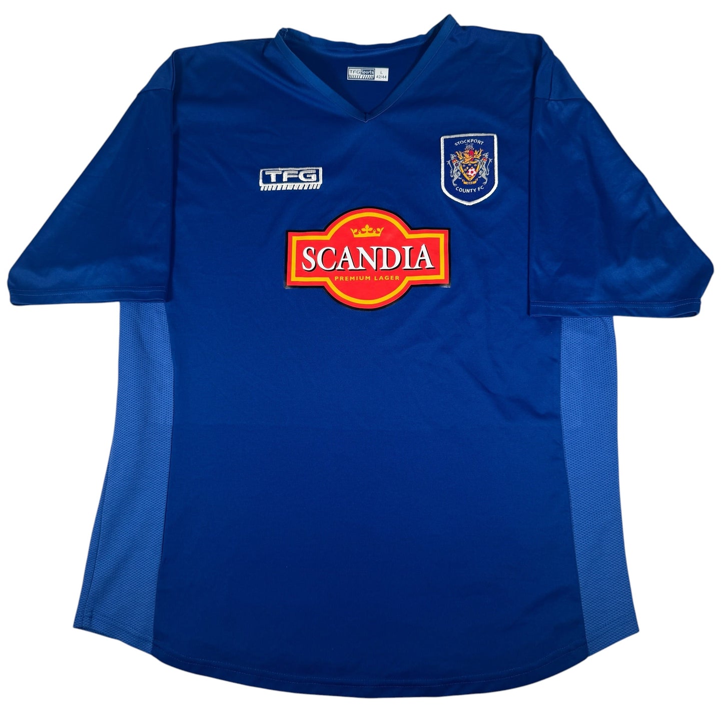 Stockport County 2004/2005/2006 Home Football Shirt Large