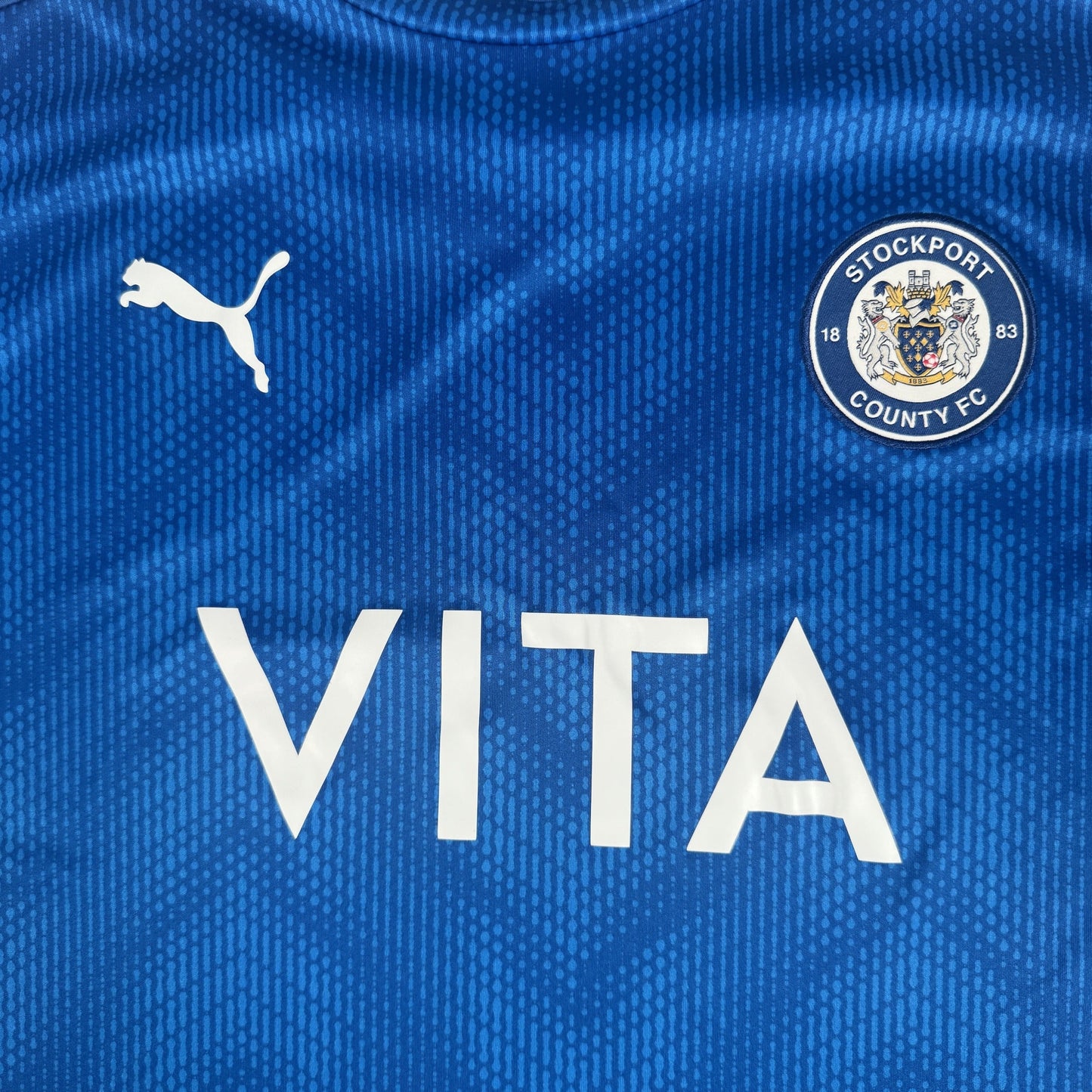 Stockport County 2021/2022 Home Football Shirt Large