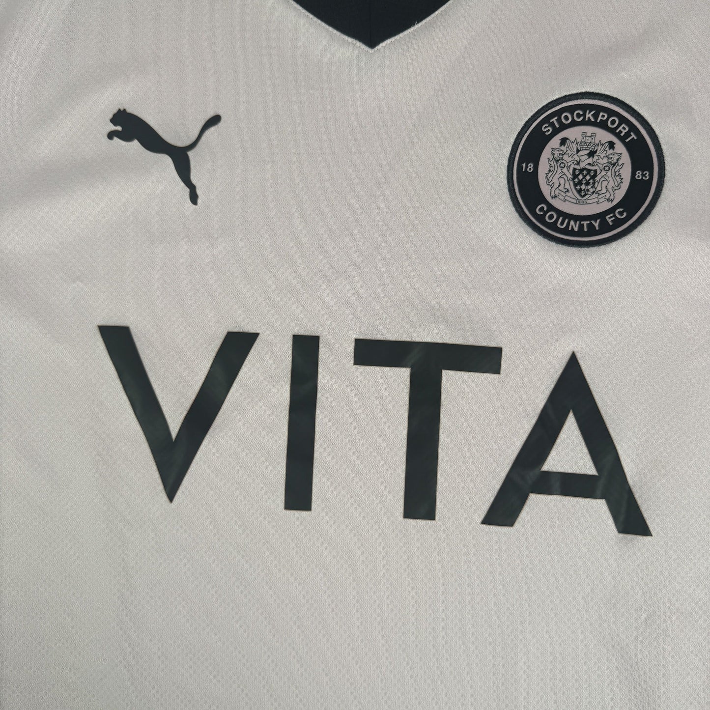 Stockport County 2024/2025 Away Football Shirt Large