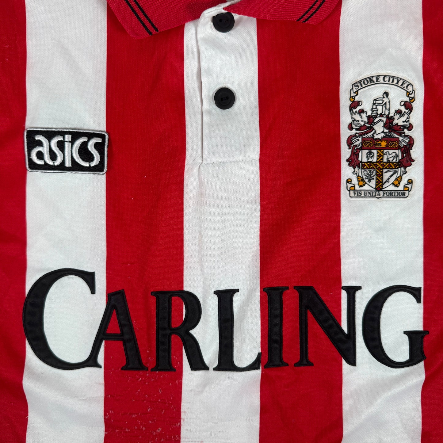 Stoke City 1993/1994/1995 Home Football Shirt Large