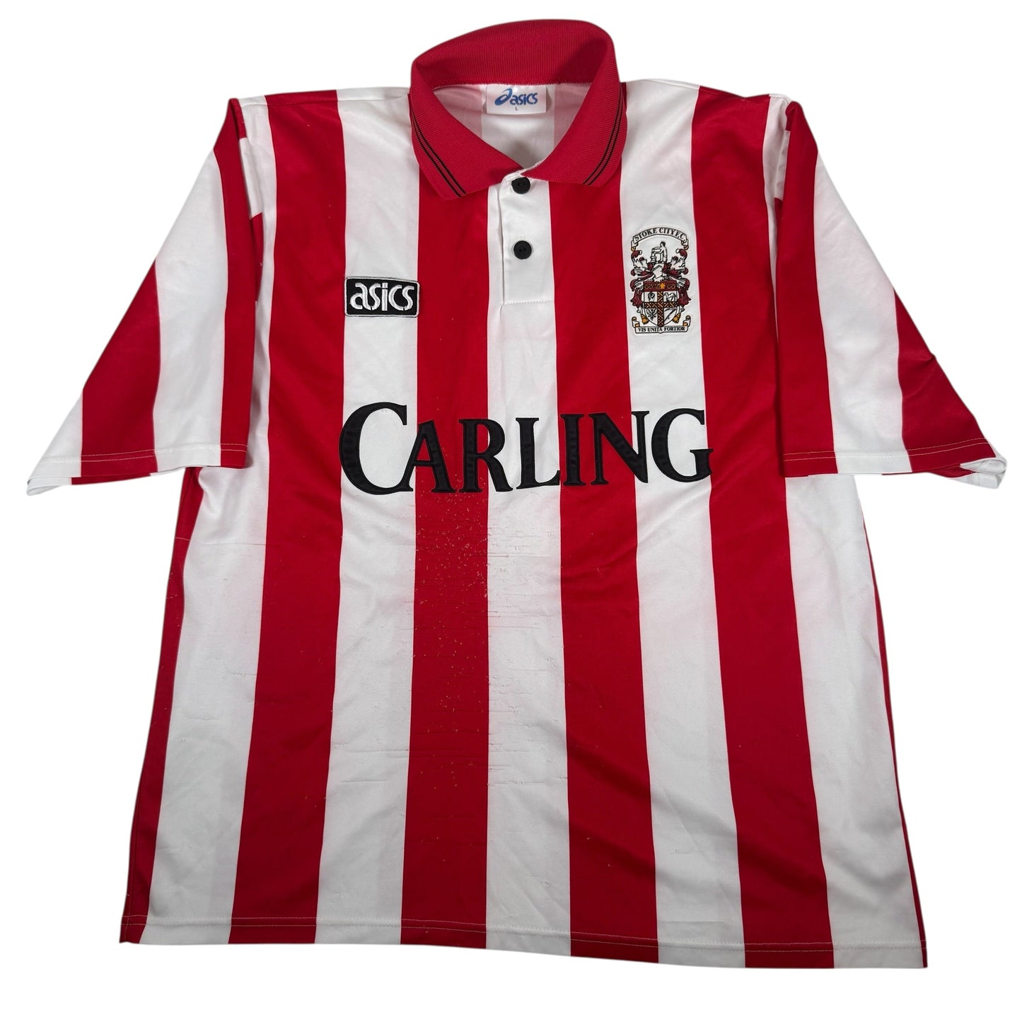 Stoke City 1993/1994/1995 Home Football Shirt Large