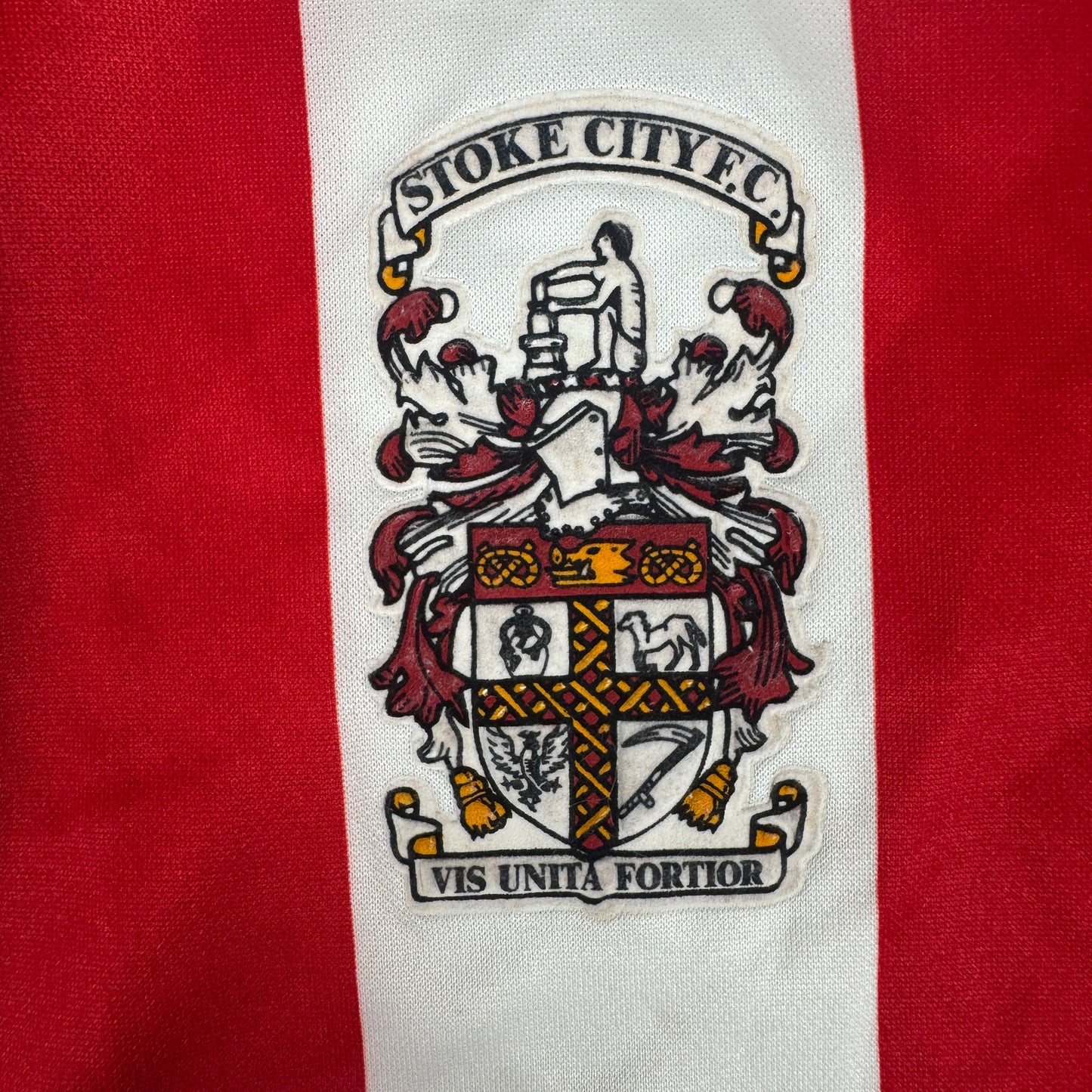 Stoke City 1993/1994/1995 Home Football Shirt Large