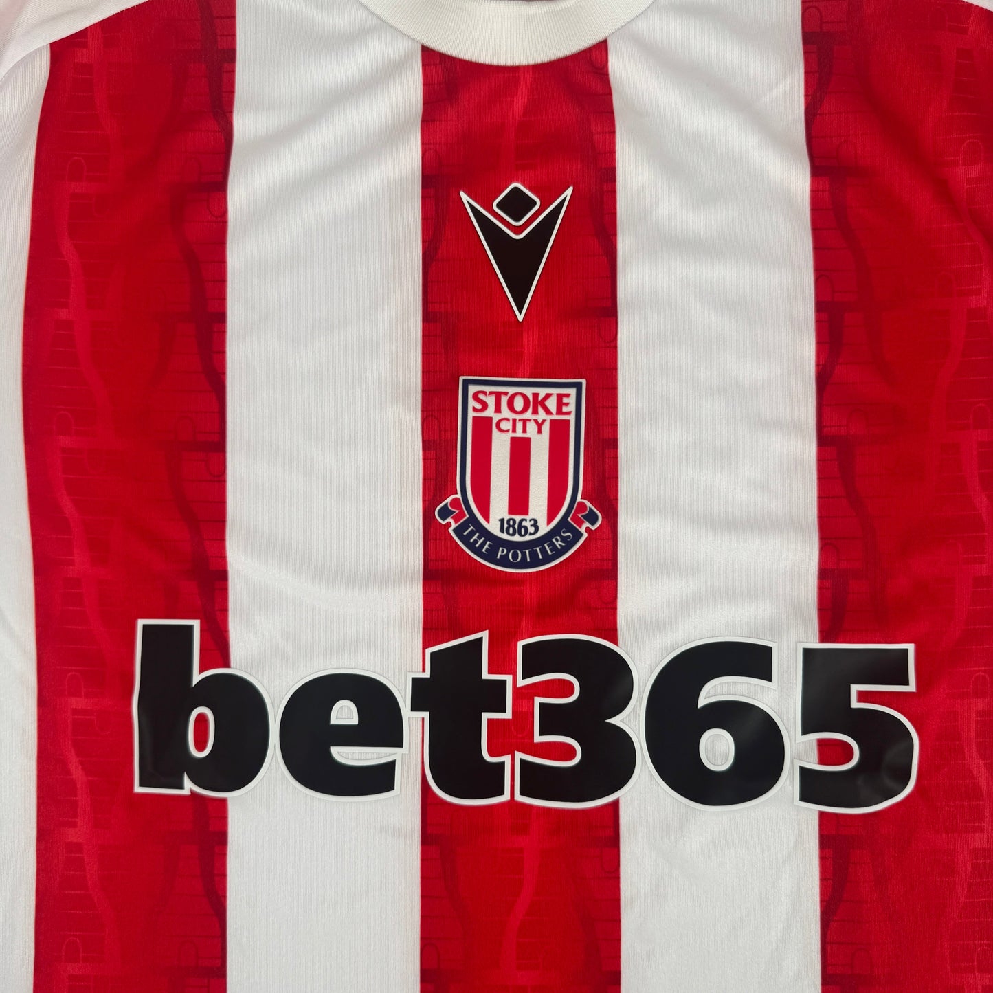 Stoke City 2024/2025 Home Football Shirt 2XL