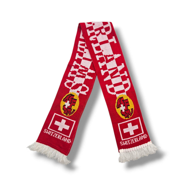 Switzerland Vintage Football Scarf