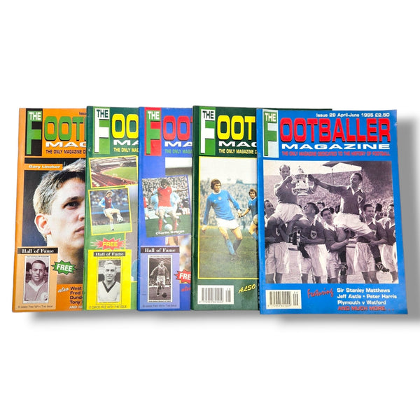 The Footballer Magazine:  1994/95 Bundle (5 Issues)