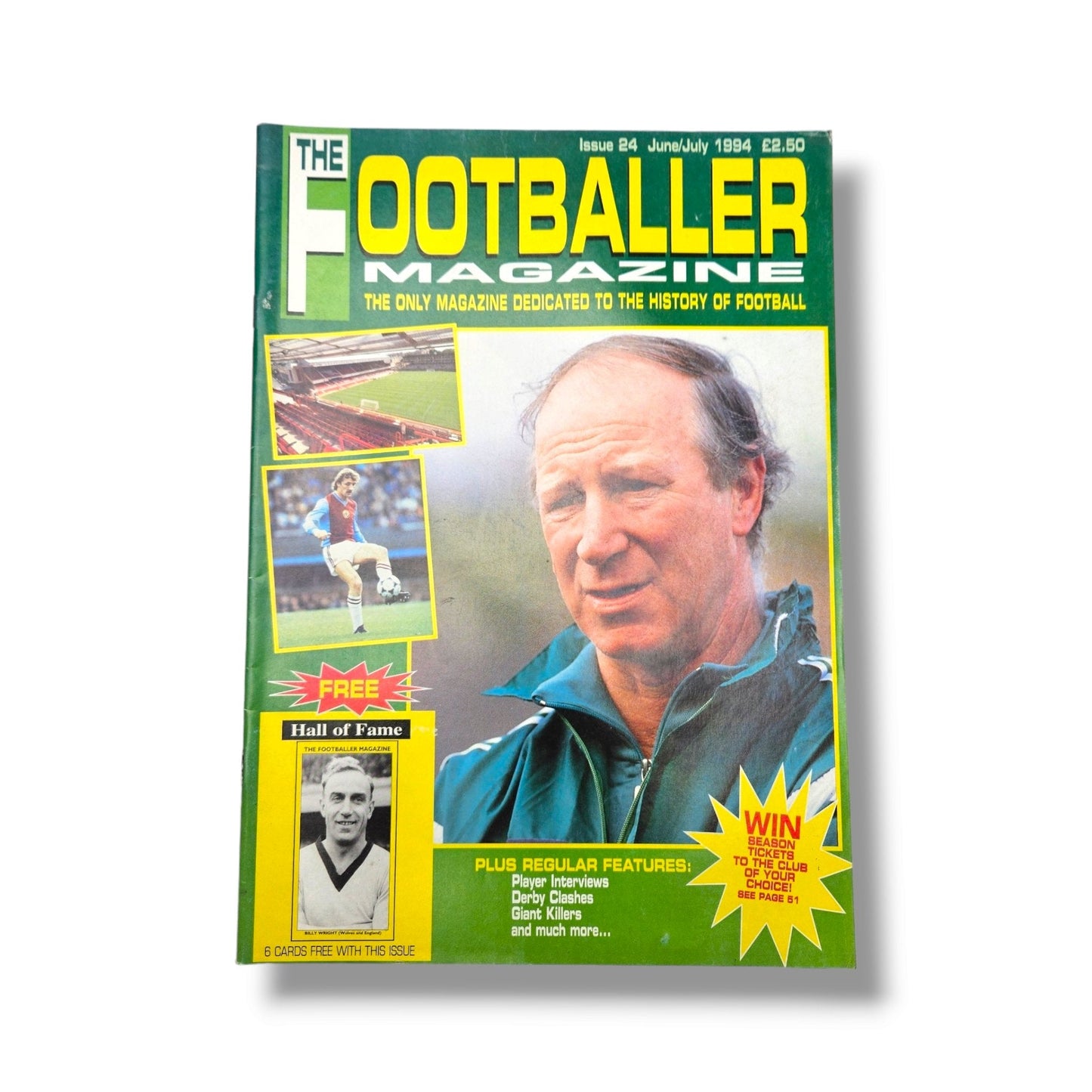 The Footballer Magazine:  1994/95 Bundle (5 Issues)