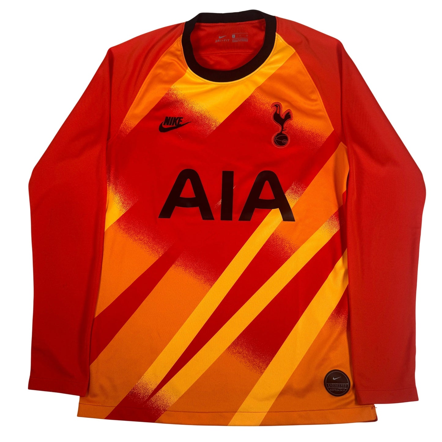 Tottenham Hotspur 2019/2020 Goalkeeper Long Sleeve Football Shirt Small