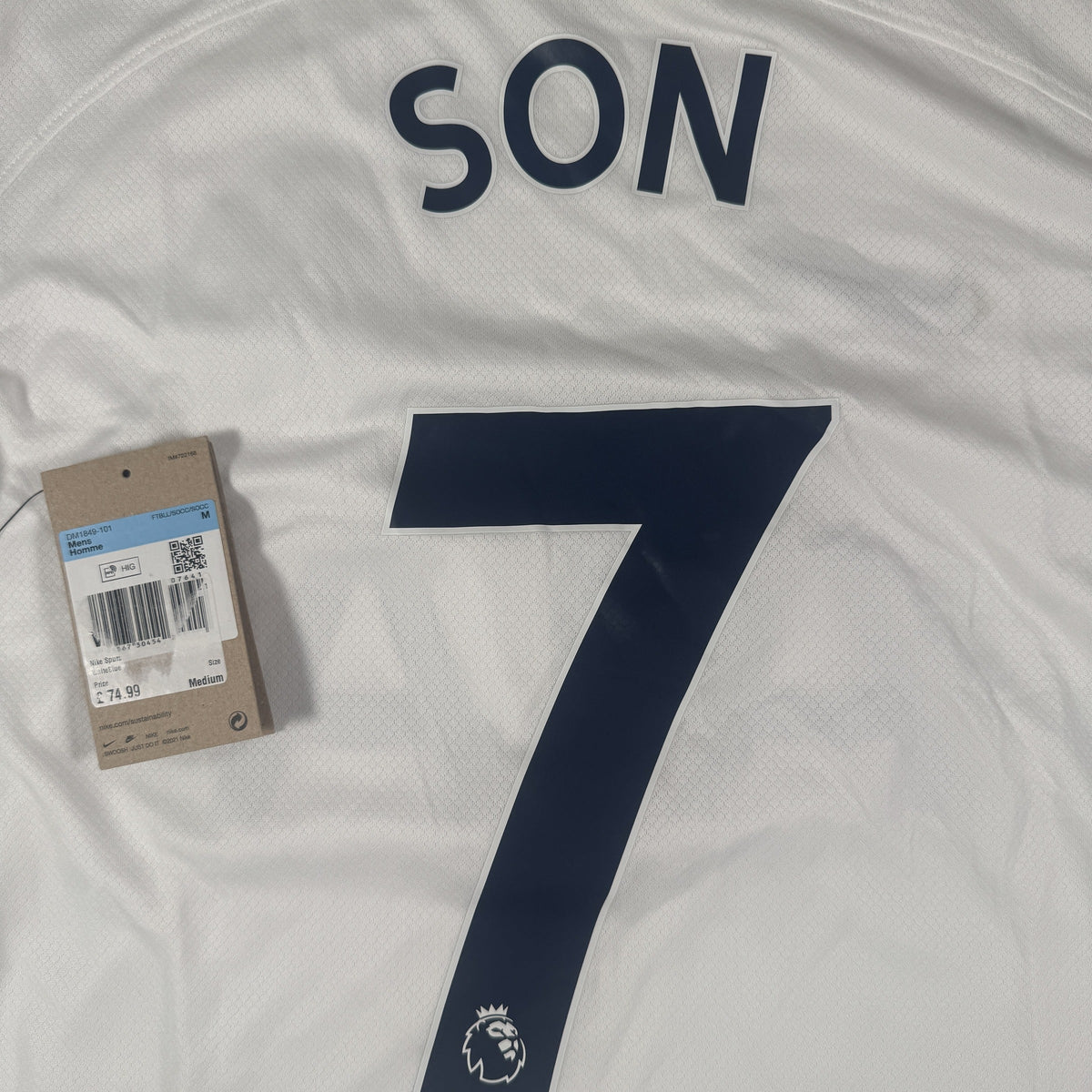 Son 7 Tottenham Hotspur 2022/2023 Home Football Shirt Medium BNWT