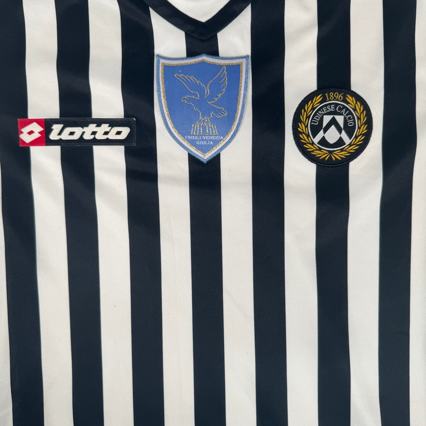 Udinese 2008/2009 Home Football Shirt Medium
