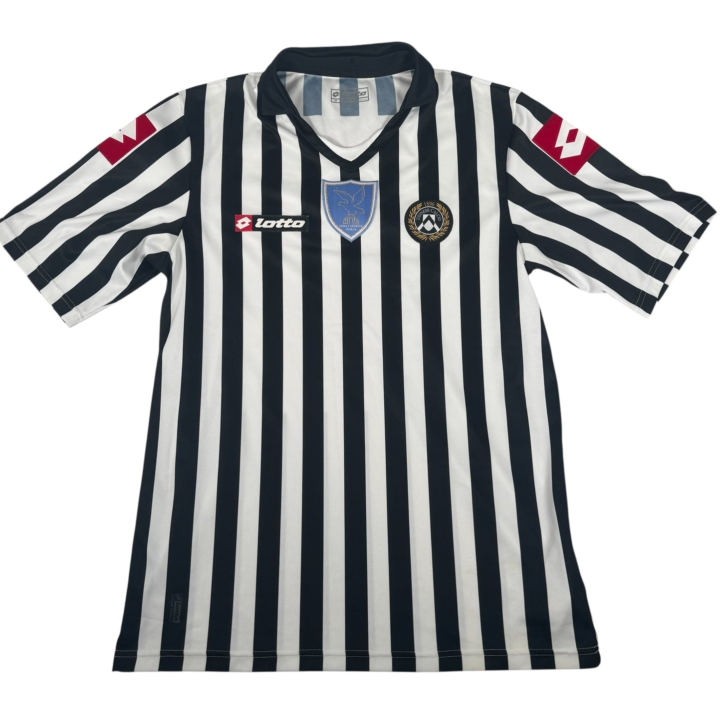 Udinese 2008/2009 Home Football Shirt Medium
