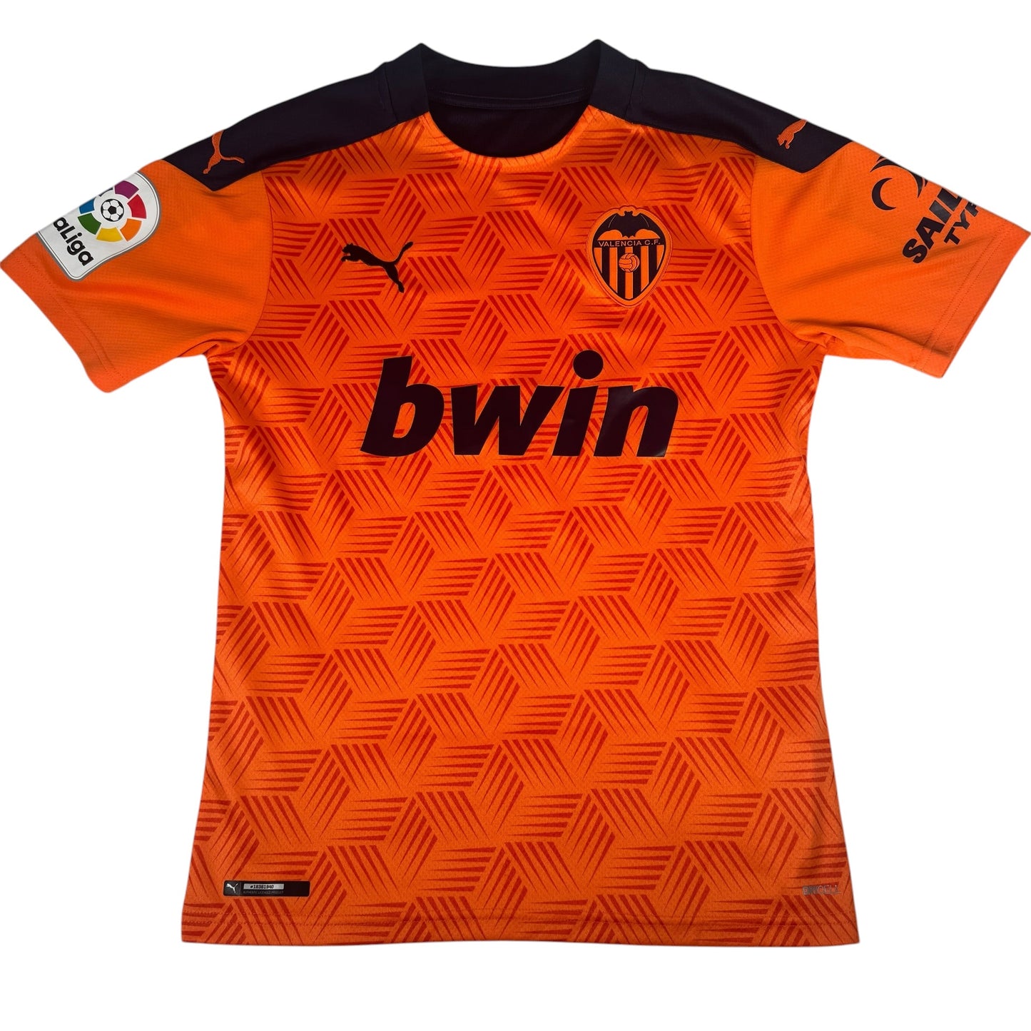 Valencia 2020/2021 Away Football Shirt Small