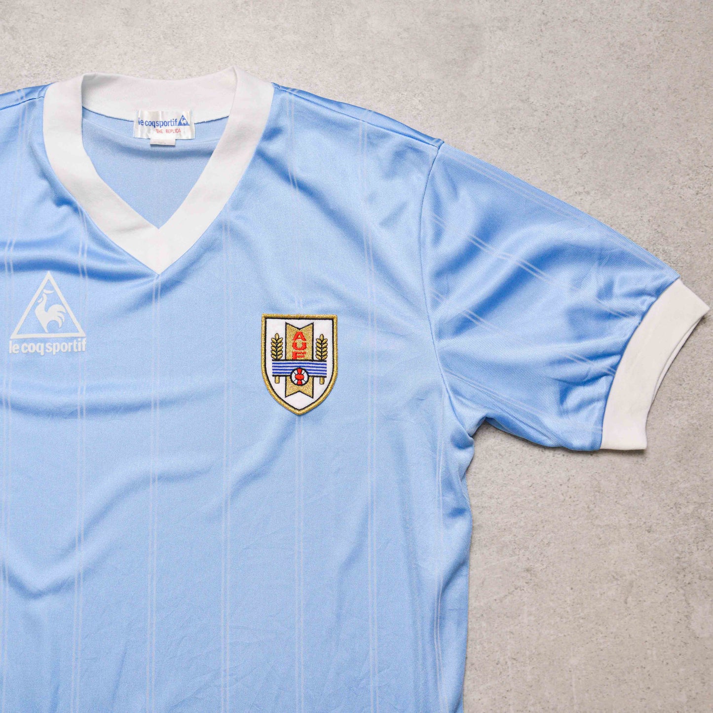 1986 Uruguay Home Shirt Le Coq Sportif (M/L)