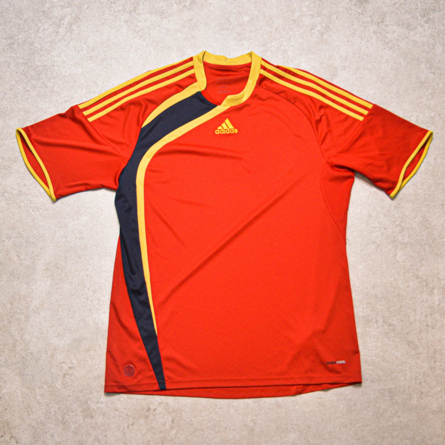2009 Spain Home Shirt Adidas (XL)