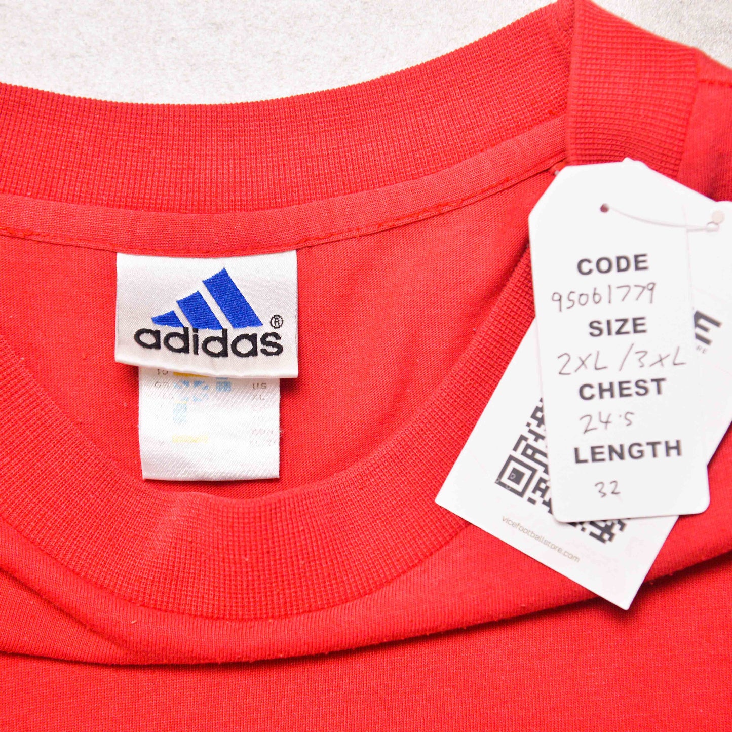 1990s Vietnam Training Shirt Adidas (XXL)